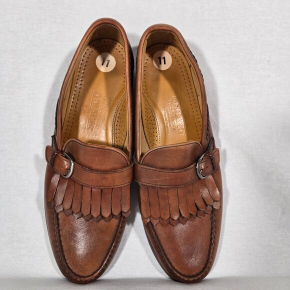 U.S.A. Vintage SEBAGO Hipster Walnut French Calfskin Penny Loafers Men Size 11E. - Picture 8 of 17